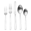 Hot Godinger Lola Matte 18/0 Stainless Steel 20 Piece Flatware Set, Service For 4