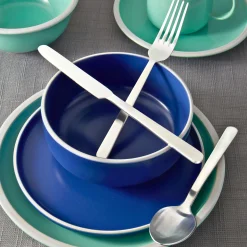 Hot Godinger Lola Matte 18/0 Stainless Steel 20 Piece Flatware Set, Service For 4