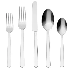 Outlet Godinger Lola Mirrored 18/0 Stainless Steel 20 Piece Flatware Set, Service For 4