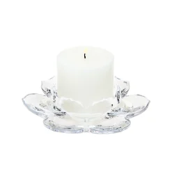Sale Godinger Lotus Pillar Candle Holder