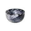 Hot Godinger Lucente Black & White Resin Snack Bowl