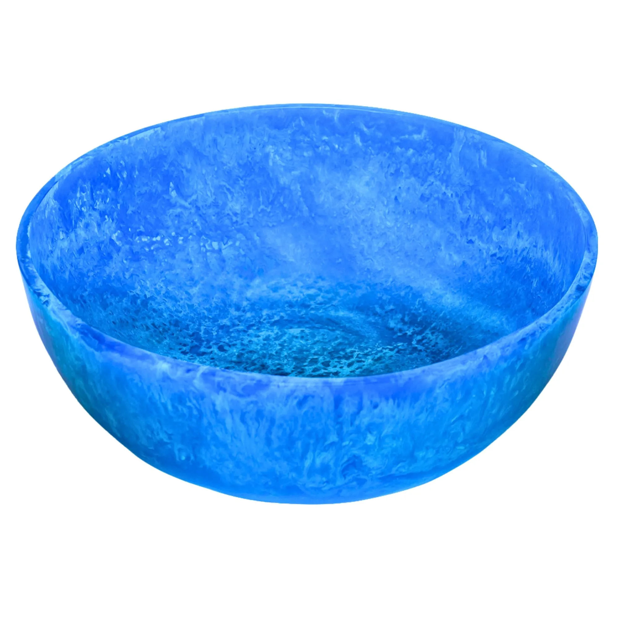 Online Godinger Lucente Blue Resin Salad Bowl