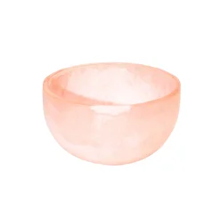 Clearance Godinger Lucente Pink Resin Snack Bowl