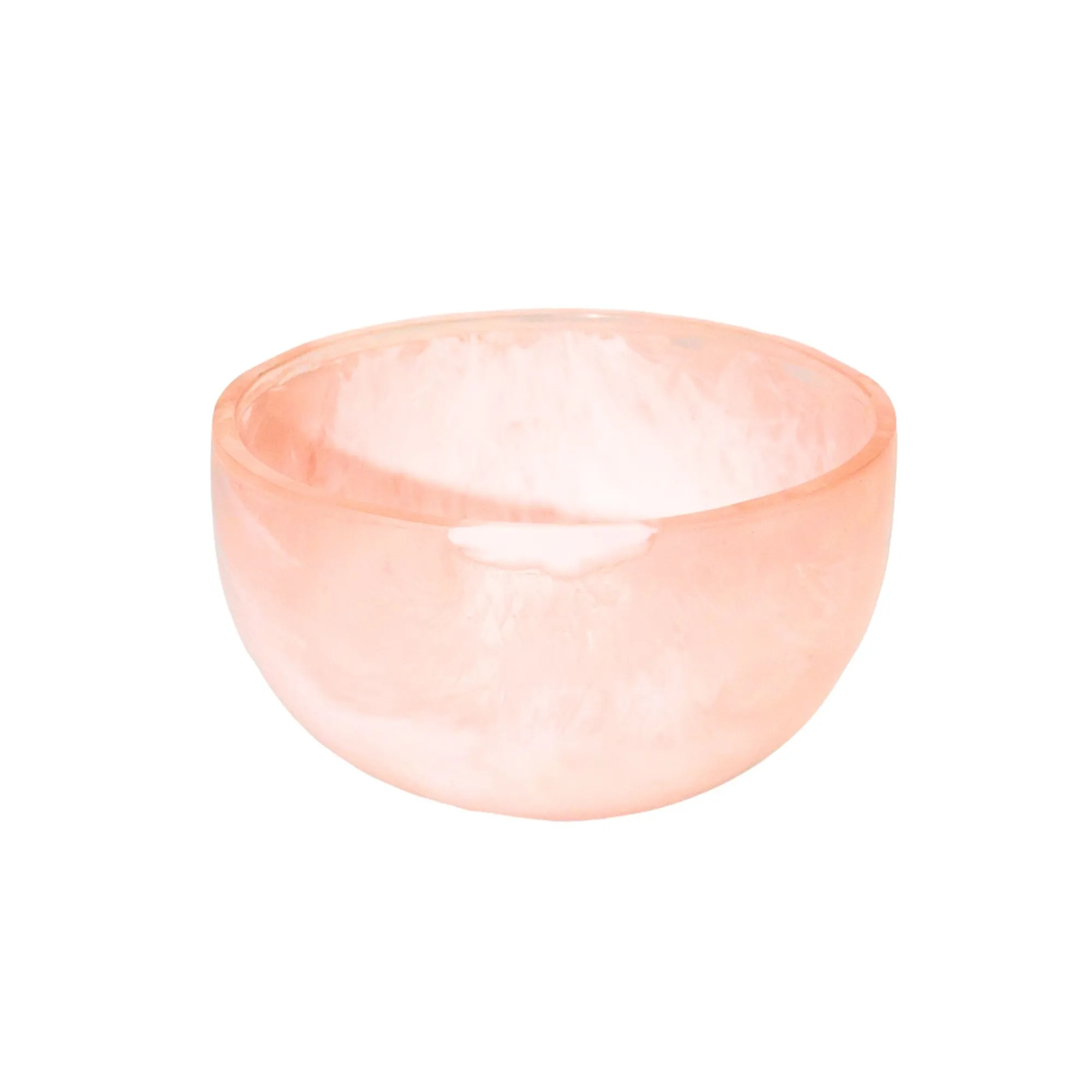Clearance Godinger Lucente Pink Resin Snack Bowl