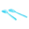 Godinger Lucente Resin Matte Blue Salad Server Set