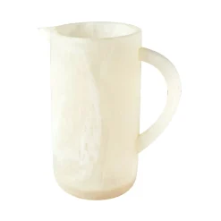 Best Godinger Lucente Resin Matte White Beverage Pitcher