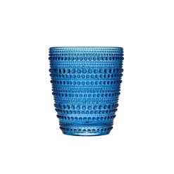 Clearance Godinger Lumina Blue Double Old Fashion, Set of 4