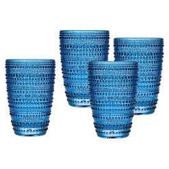 Sale Godinger Lumina Blue Highball, Set of 4