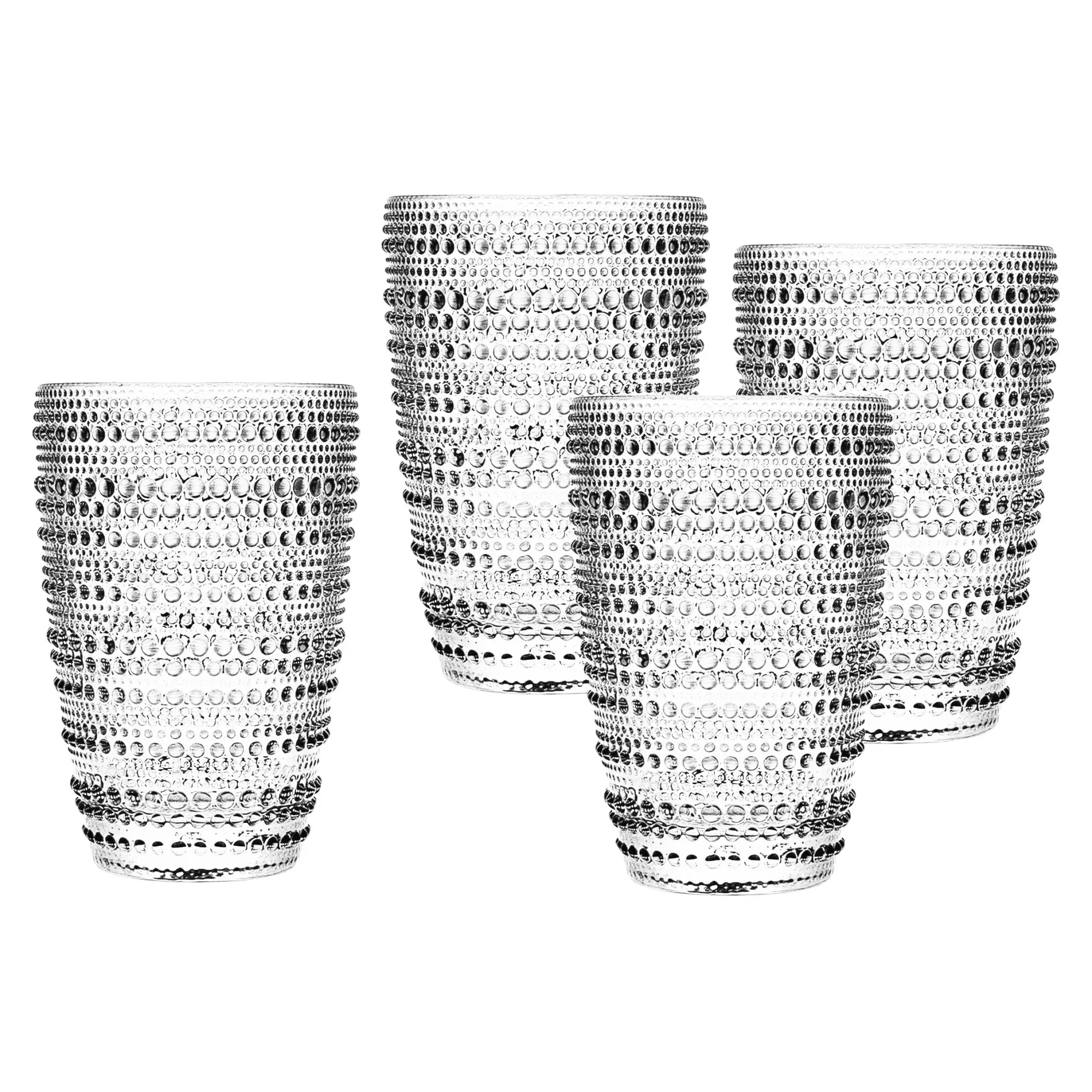 Hot Godinger Lumina Clear Highball, Set of 4