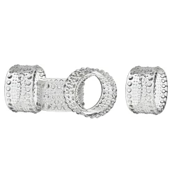 Clearance Godinger Lumina Napkin Ring Set