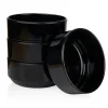 Sale Godinger Marbella Black Stacking Melamine Cereal Bowl, Set of 4