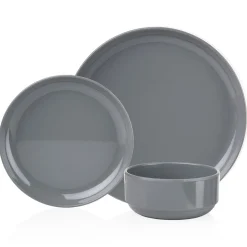 Hot Godinger Marbella Grey Stacking Melamine Salad Plate, Set of 4