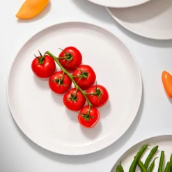Clearance Godinger Marbella White Stacking Melamine Salad Plate, Set of 4