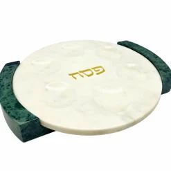 New Godinger Marble Reversible Seder Plate