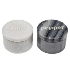 Outlet Godinger Marble Salt & Pepper Cellar Set