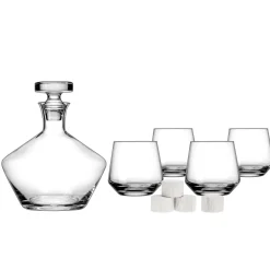 Sale Godinger Marmont 9 Piece Decanter Whiskey Set