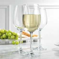 Sale Godinger Meridian White Wine Glass, Set of 4