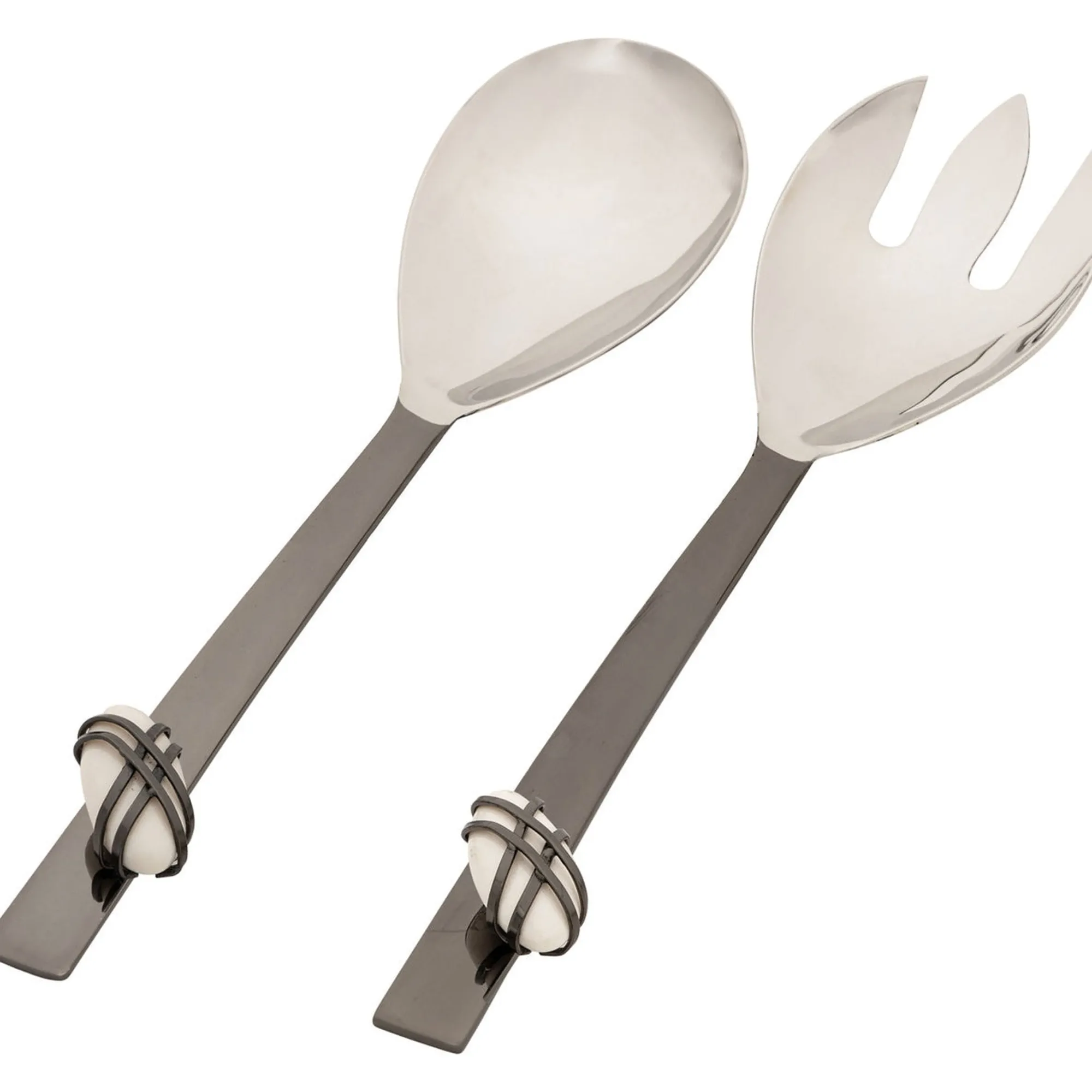 Online Godinger Midnight Pebble Salad Server Set