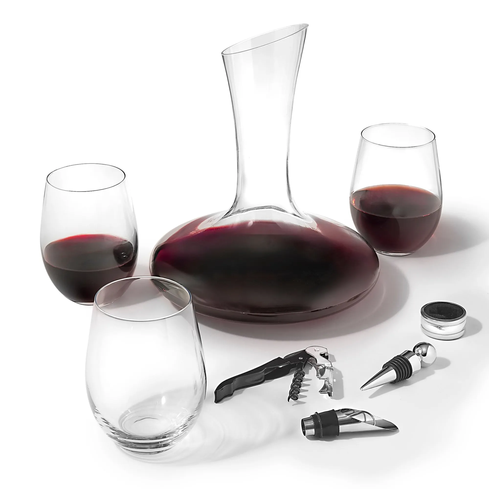 Clearance Godinger Monterey 9 Piece Wine Decanter Set