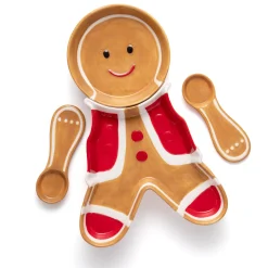 Discount Godinger Mr. Gingerbread Appetizer Server