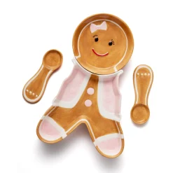 Sale Godinger Mrs. Gingerbread Appetizer Server