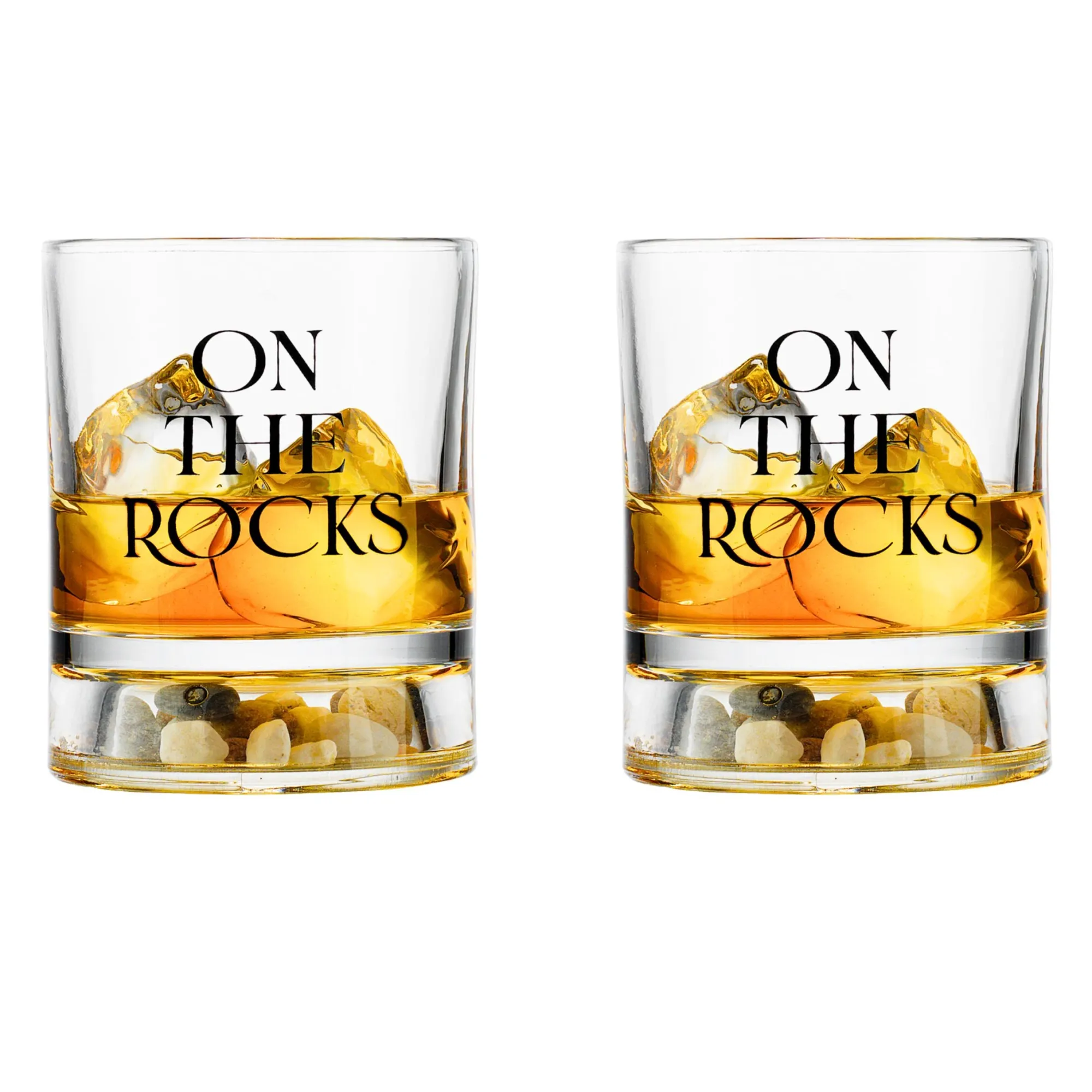 Godinger On The Rocks Double Old Fashion, Set of 2