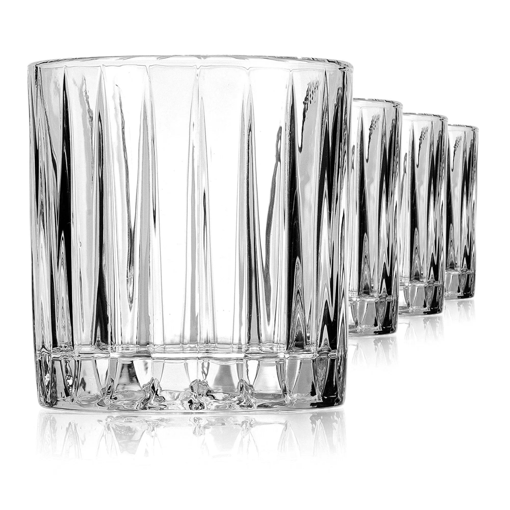 Outlet Godinger Parallels Double Old Fashion, Set of 6