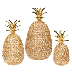 Hot Godinger Pineapple Gold Glam Small Decorative Object
