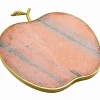 Clearance Godinger Pink Marble Apple Cheese Board