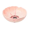 Online Godinger Pink Poppy Flower Cereal Bowl