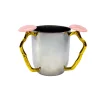 Discount Godinger Pink Resin Wash Cup