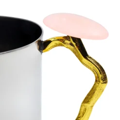 Discount Godinger Pink Resin Wash Cup
