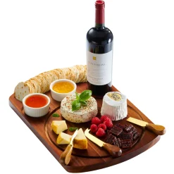 Outlet Godinger Prairie Farms 7 Piece Cheese Board Set