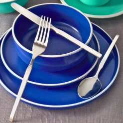 Sale Godinger Ramp Mirrored 18/0 Stainless Steel 20 Piece Flatware Set, Service For 4