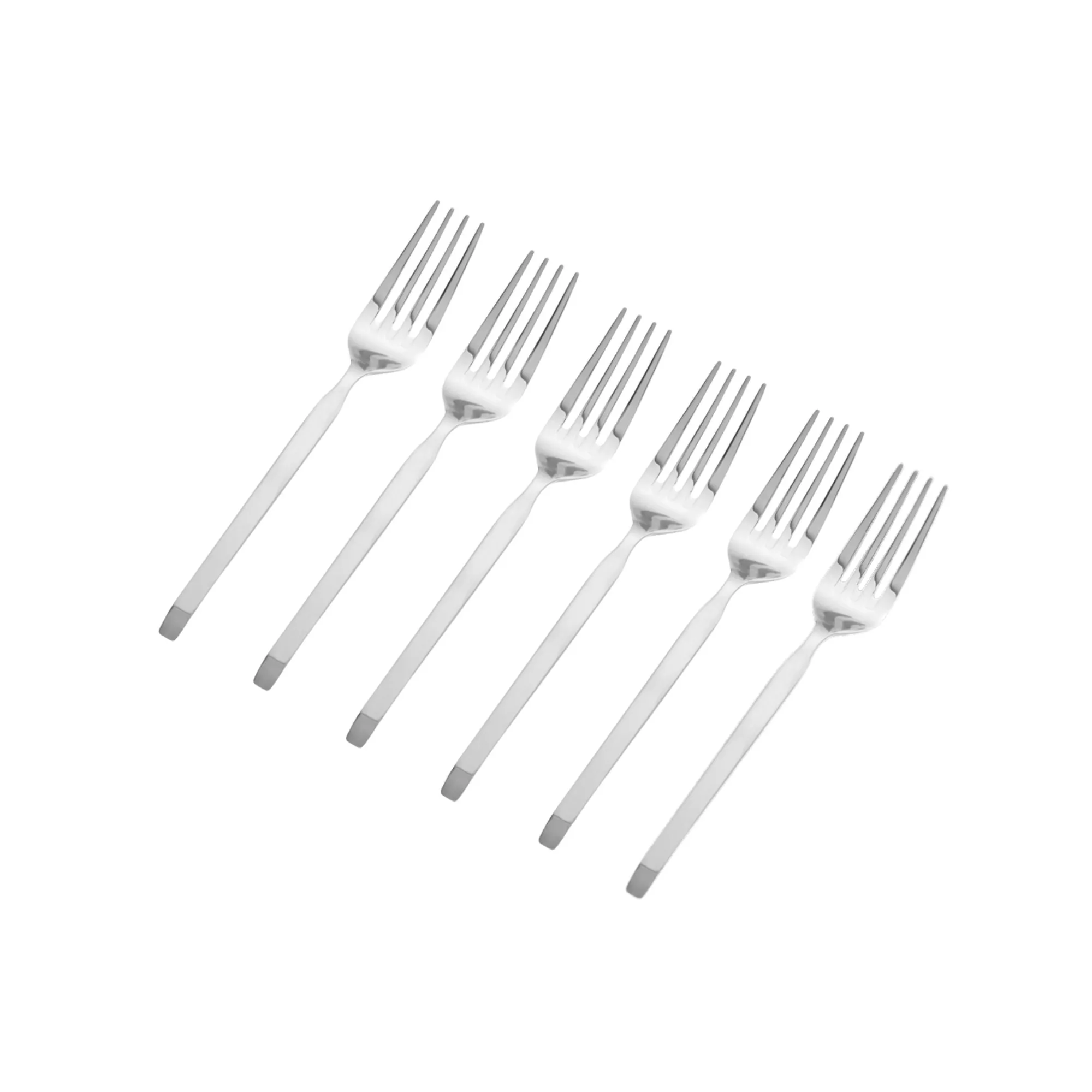 Hot Godinger Ramp Satin 18/0 Stainless Steel Salad Fork, Set of 6