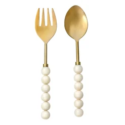 Clearance Godinger Rathlin White Salad Server Set