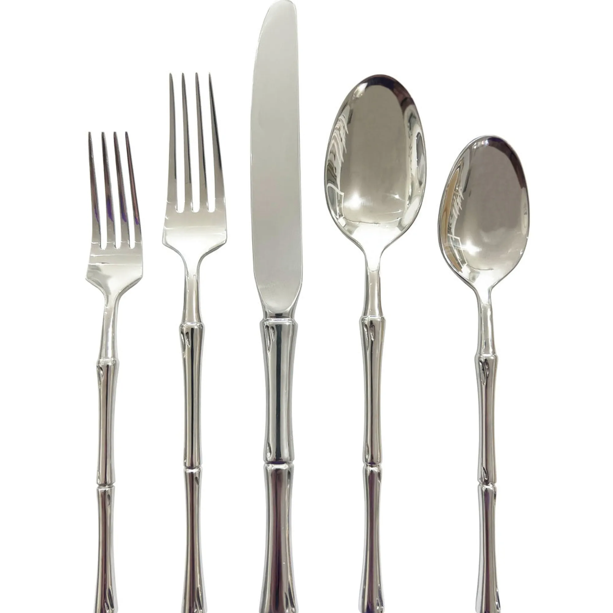 Online Godinger Rattan Mirrored 18/10 Stainless Steel 20 Piece Flatware Set, Service For 4
