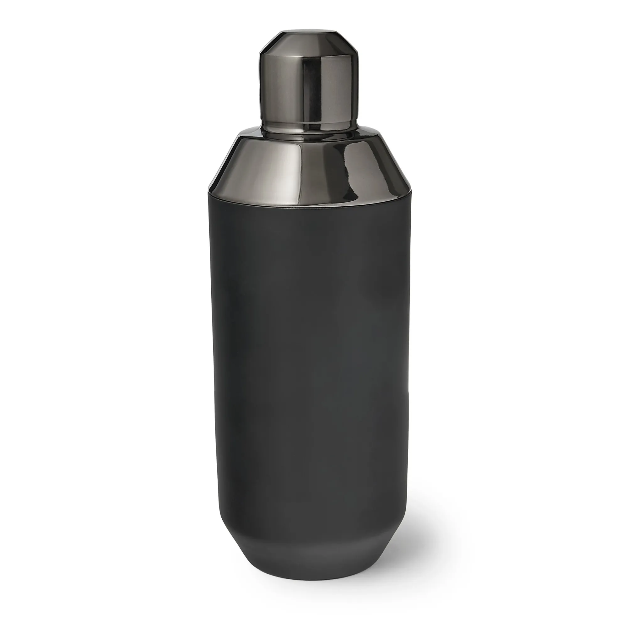 New Godinger Raven Matte Black Double Walled Cocktail Shaker