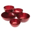 Outlet Godinger Red Serving Cluster Bowl