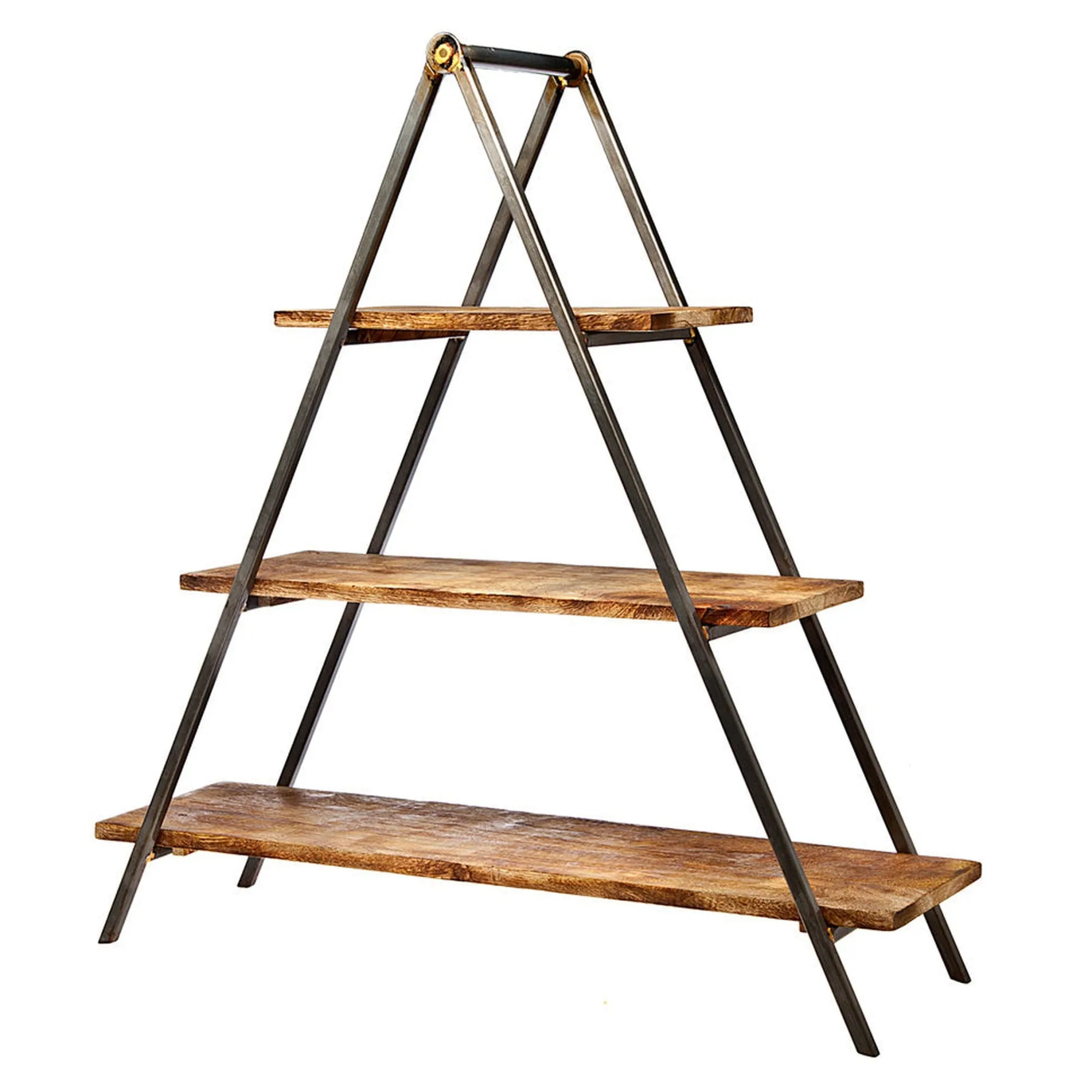 New Godinger Ridgewood Natural 3 Tiered Server