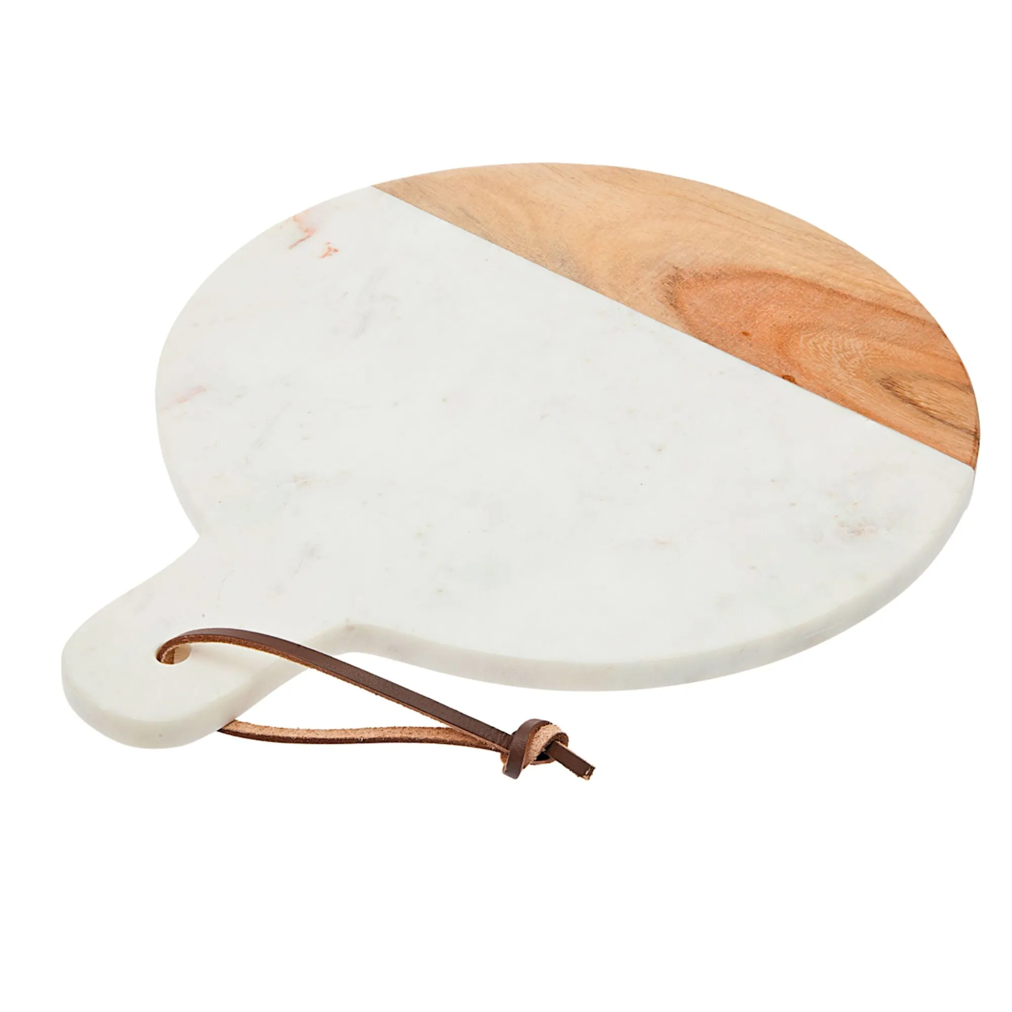 New Godinger Rosewood Marble & Wood Cheese Board