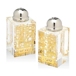 Outlet Godinger Sabbath Gold Salt & Pepper Shaker Set