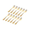 Online Godinger Salem Matte Gold 18/0 Stainless Steel Salad Fork, Set of 12
