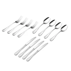 Discount Godinger Salem Mirrored 18/0 Stainless Steel 12 Piece Flatware Set, Service For 4