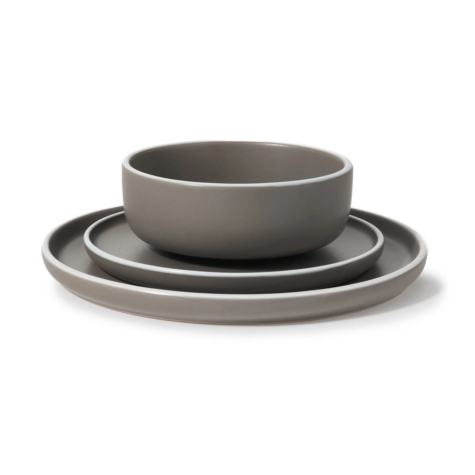 Sale Godinger Sayville Speckled Dovetail Stoneware 12 Piece Dinnerware Set, Service for 4
