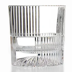 Godinger Scatola Double Old Fashion Glass, Set of 4