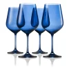 Clearance Godinger Sheer Blue Red Wine Glass, Set of 4