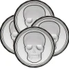 New Godinger Skull Stackable Coaster Set