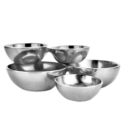Hot Godinger Small Cluster Bowl in Stainless