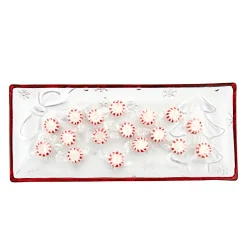Outlet Godinger Snowfall Serving Tray